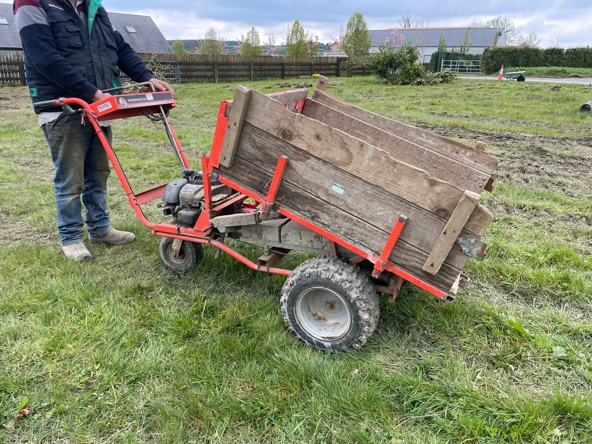Petrol wheelbarrow / small dumper - Image 4