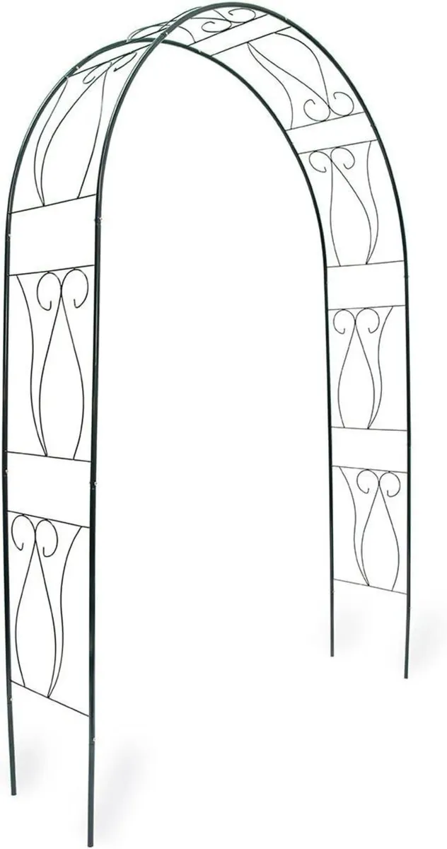 Trellis Archway Powder-Coated Steel Support Arch - Image 4