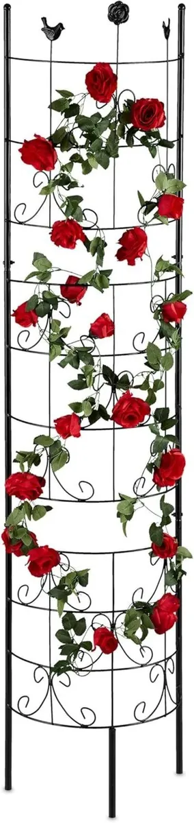 metal trellis climbing plants growing frame 180 - Image 1