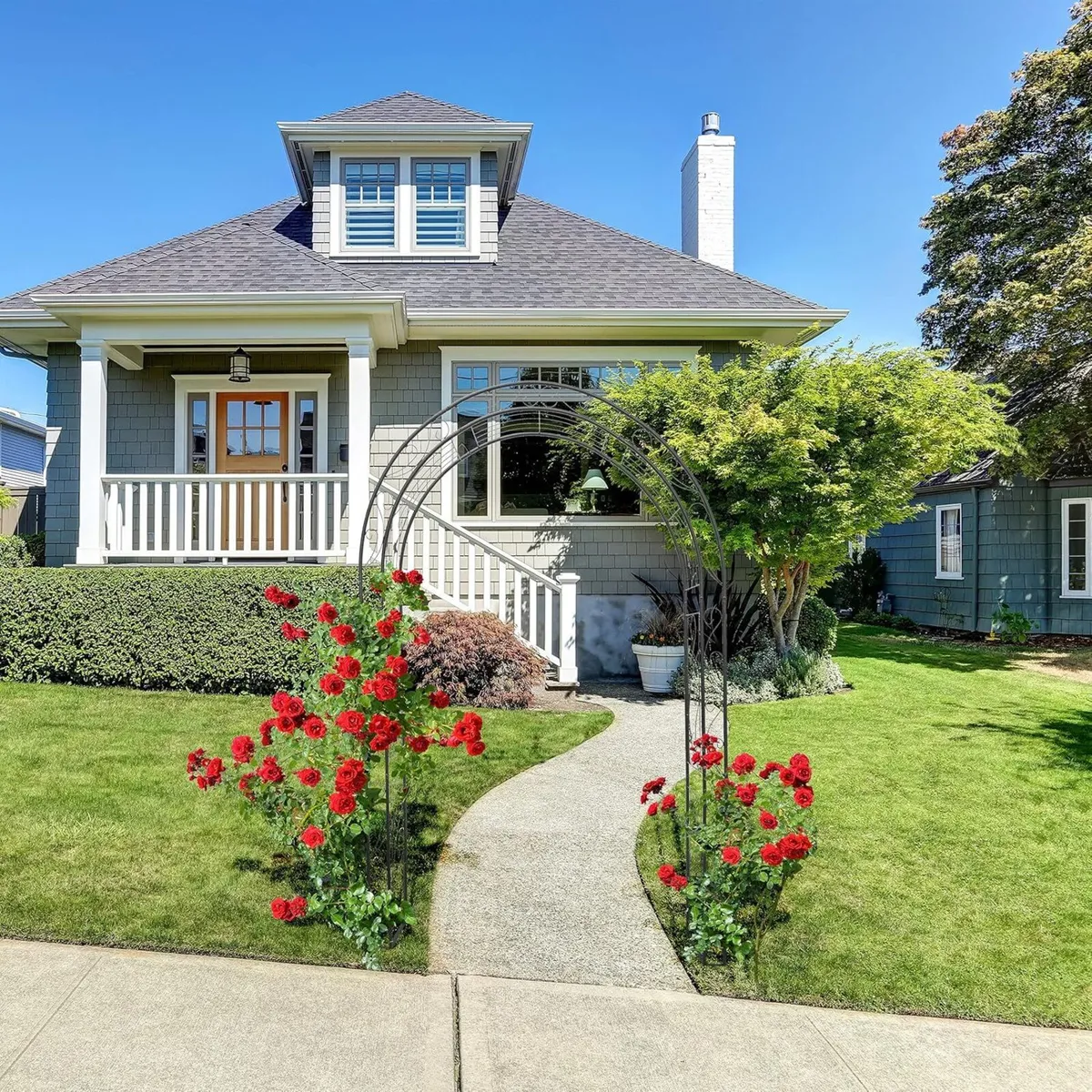 Rose Arch with Leaf Pattern 226 x 144 36.5 cm - Image 2