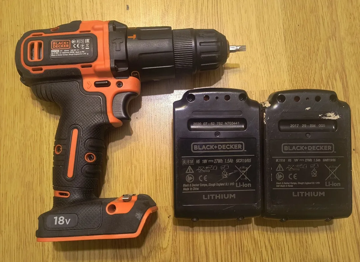 Cordless Hammer Drill BLACK+DECKER 18V - Image 4