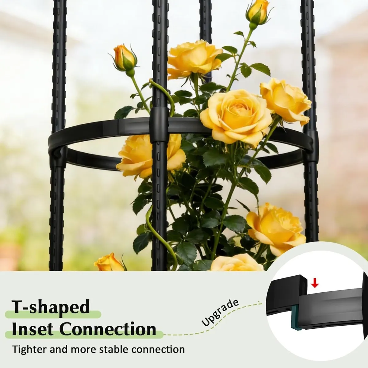 Garden Obelisk Trellis for Climbing Plants - Image 4