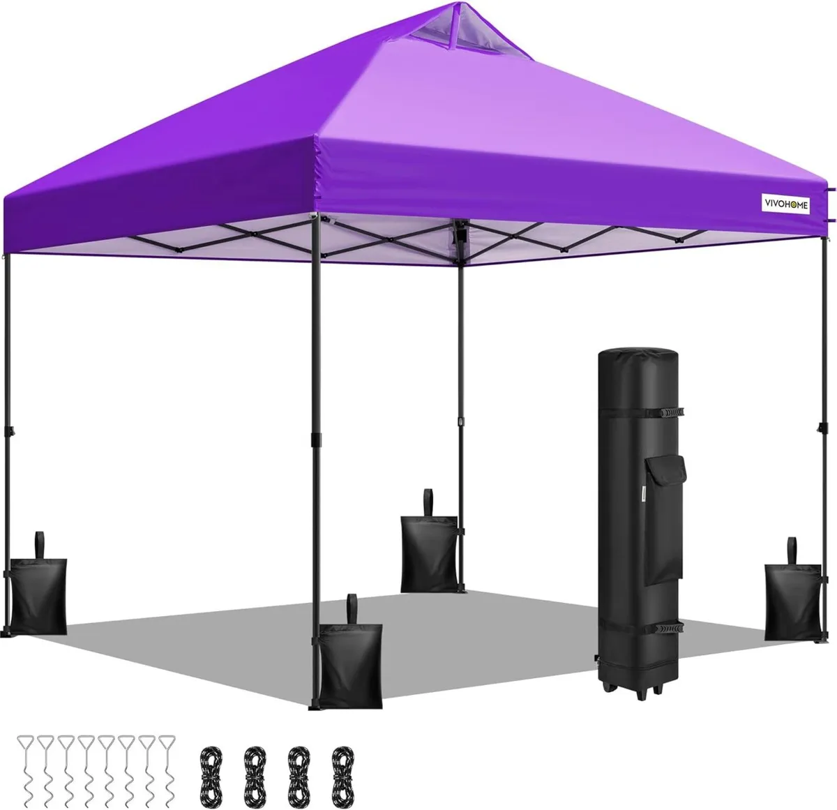 Canopy 3x3m Tent Outdoor Shelter Portable with - Image 1