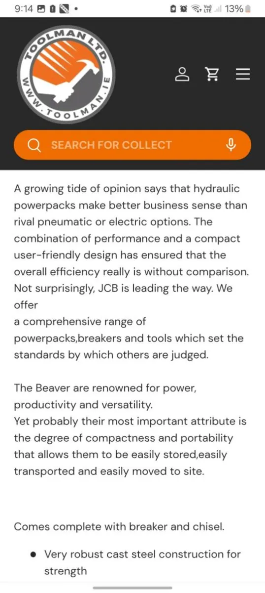 Jcb honda breaker - Image 2