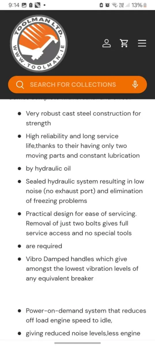 Jcb honda breaker - Image 3