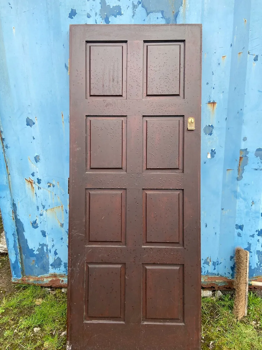 Teak door - Image 1