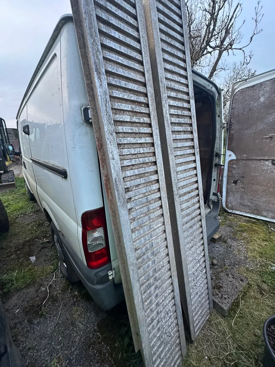 Ifor Williams alloy ramps 8 foot long. - Image 4