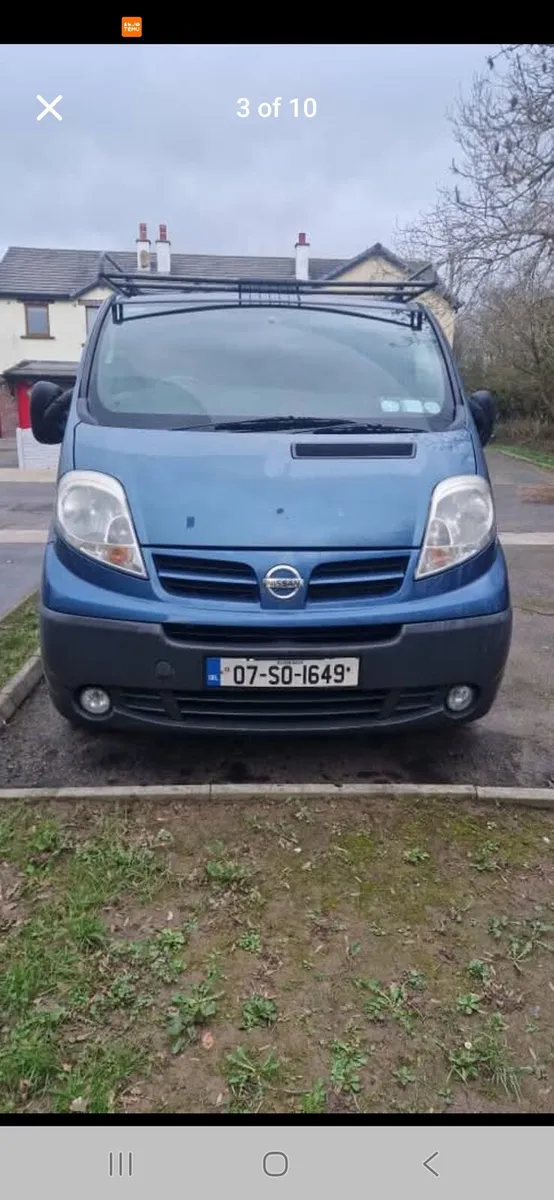 Nissan primestar 07 tested & taxed - Image 1