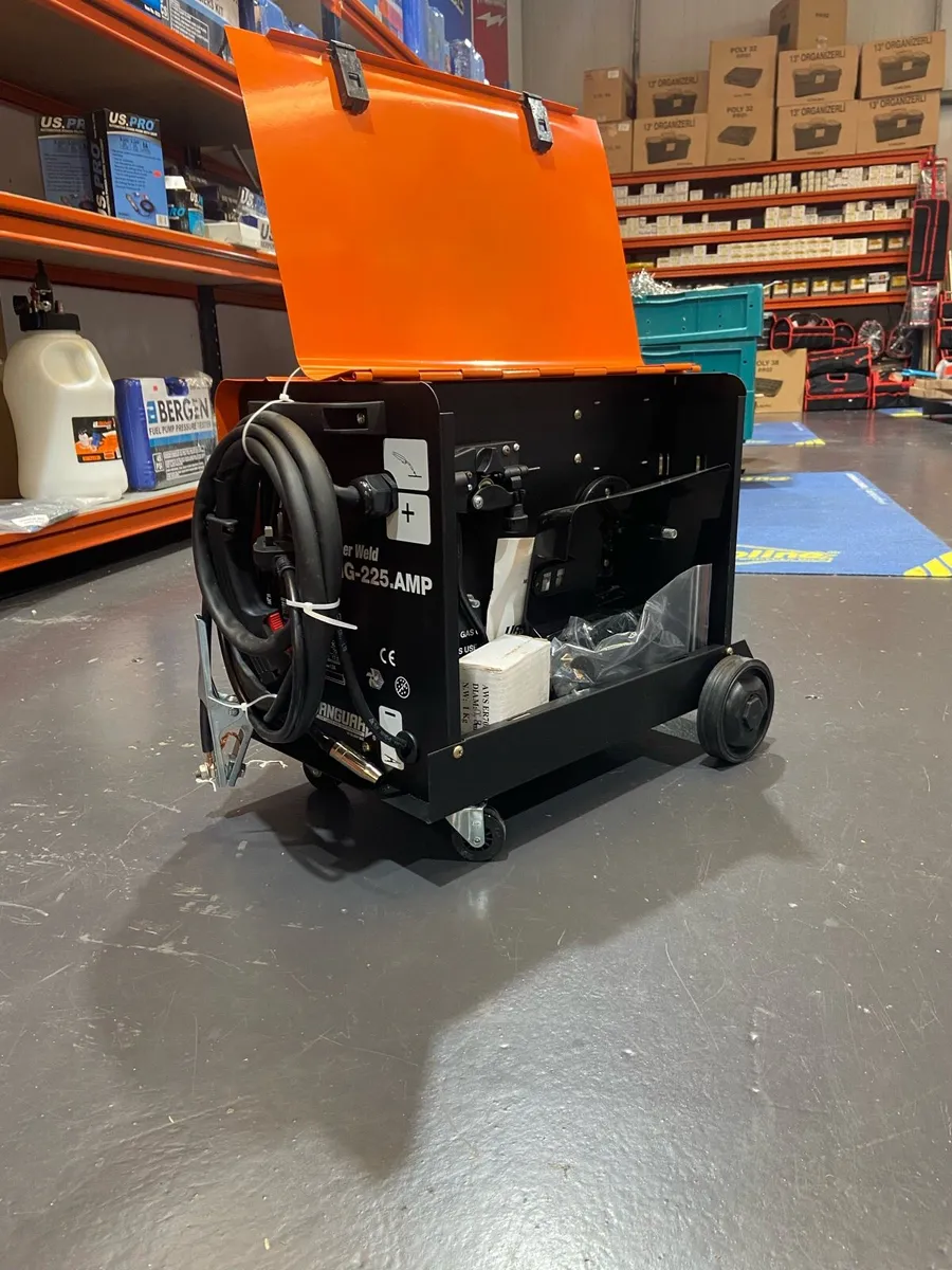225 amp gas and gasless MIG welder free delivery - Image 2