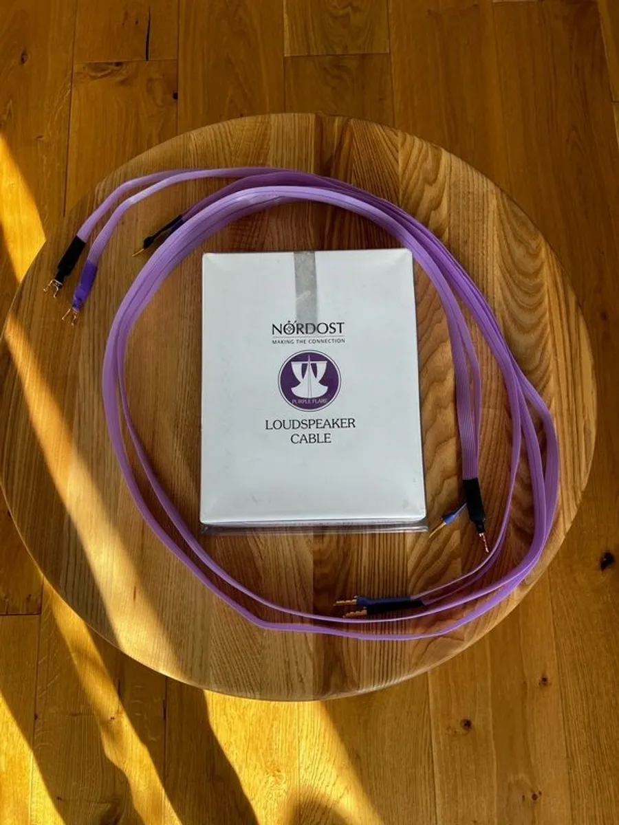 Nordost Purple Flare Speaker Cable (2m) - Image 1