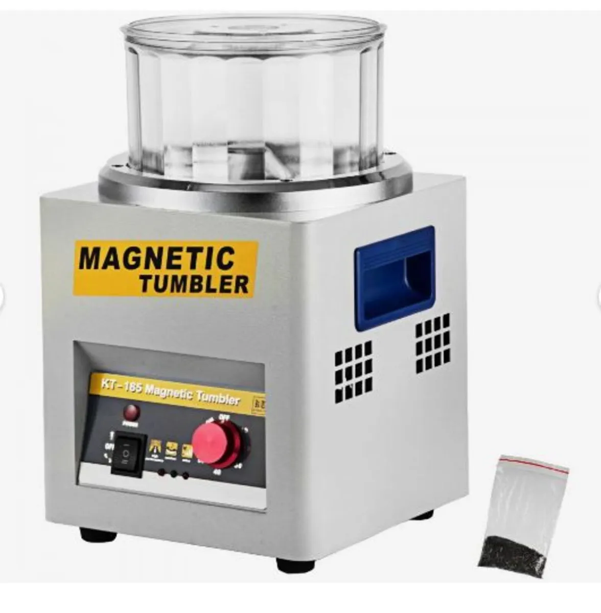 KT-185 Magnetic Tumbler 180mm Jewelry Polisher - Image 1