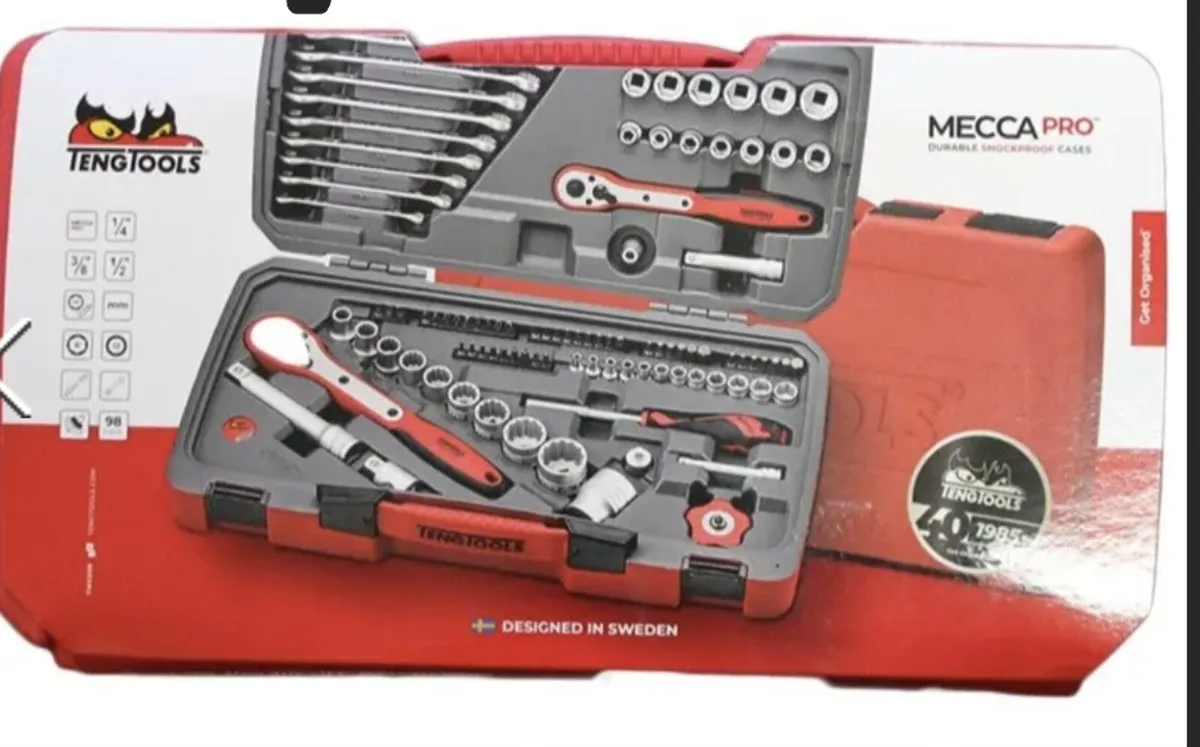 98 piece teng tool set - Image 1