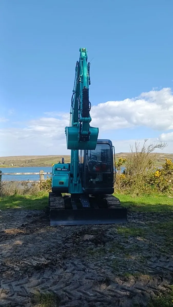 Hitachi ZX70,  kobelco 75 - Image 4