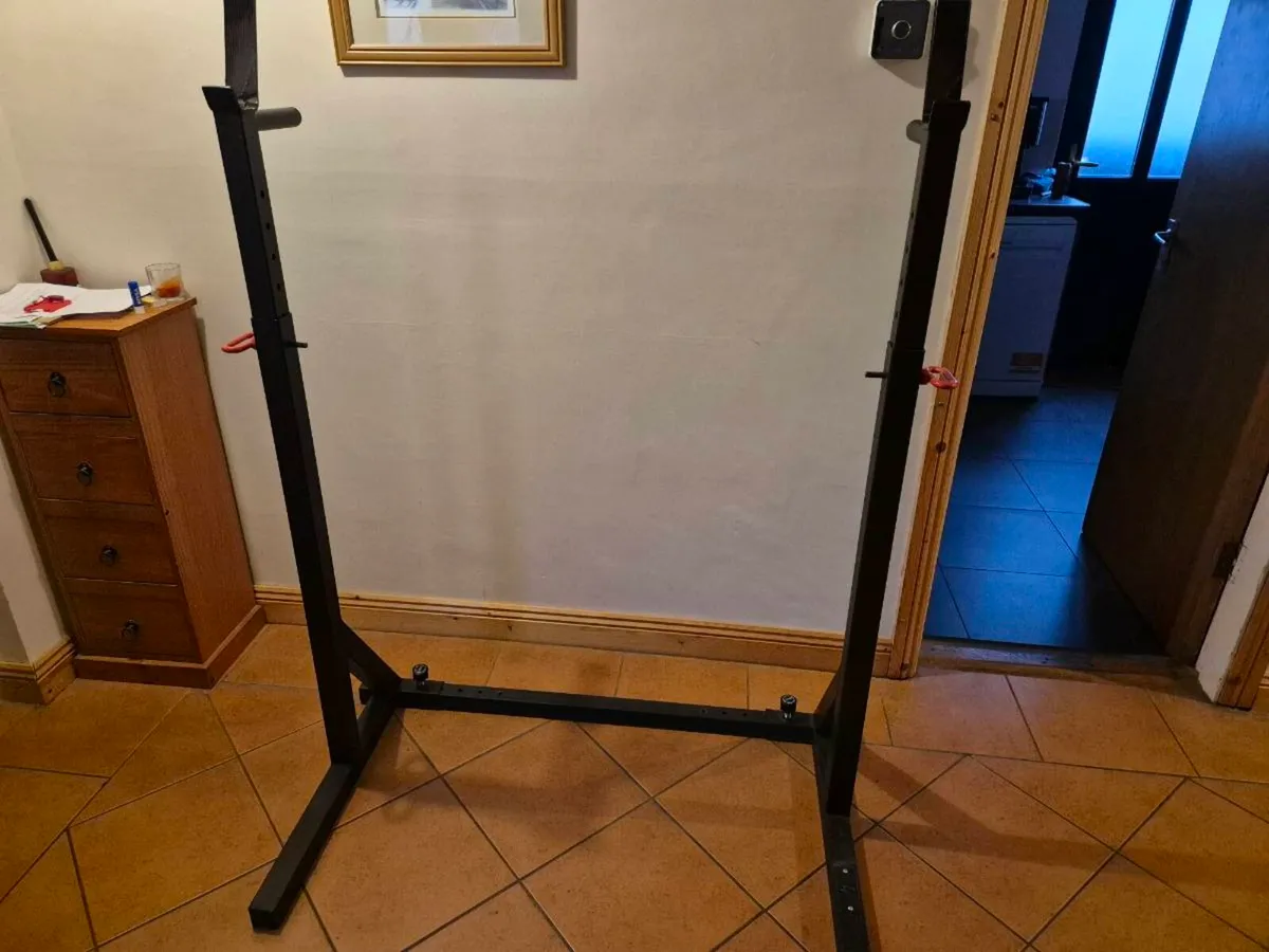 Strengthshop Squat Stand/Back with Dip Bar - Image 1