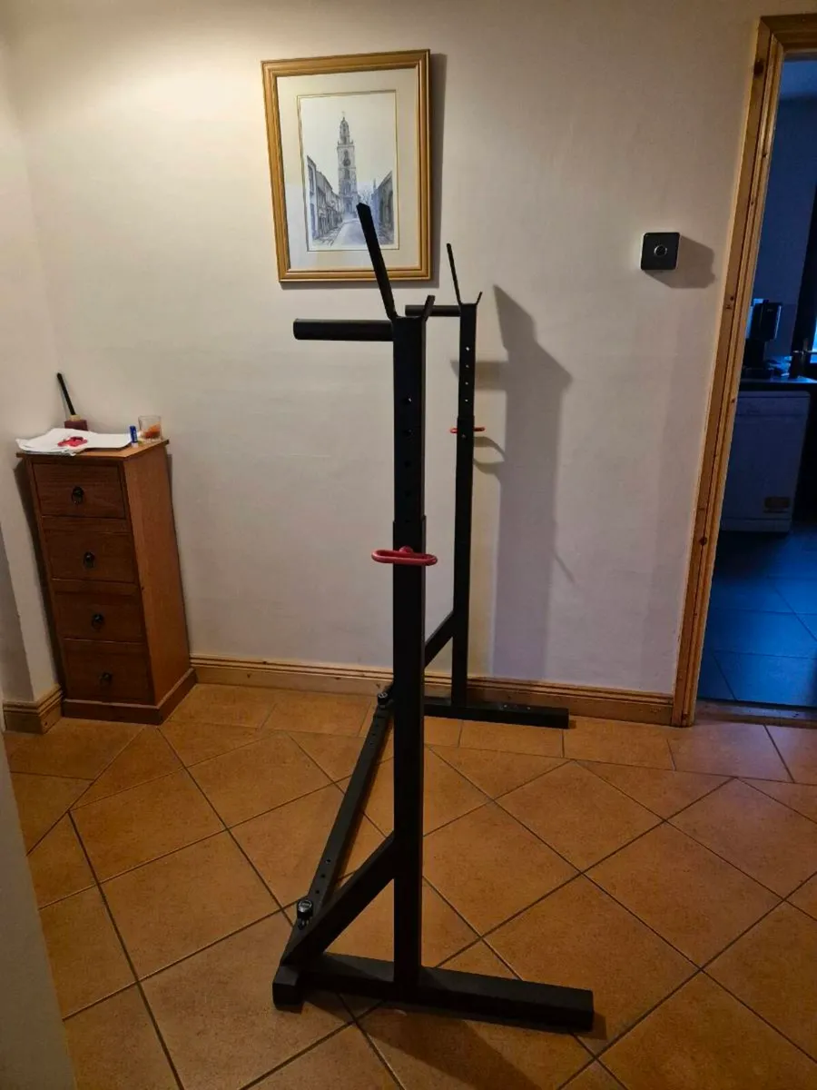 Strengthshop Squat Stand/Back with Dip Bar - Image 2