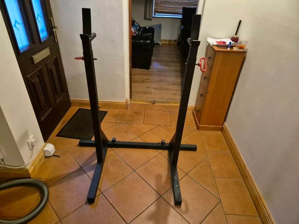 Strengthshop Squat Stand/Back with Dip Bar - Image 3