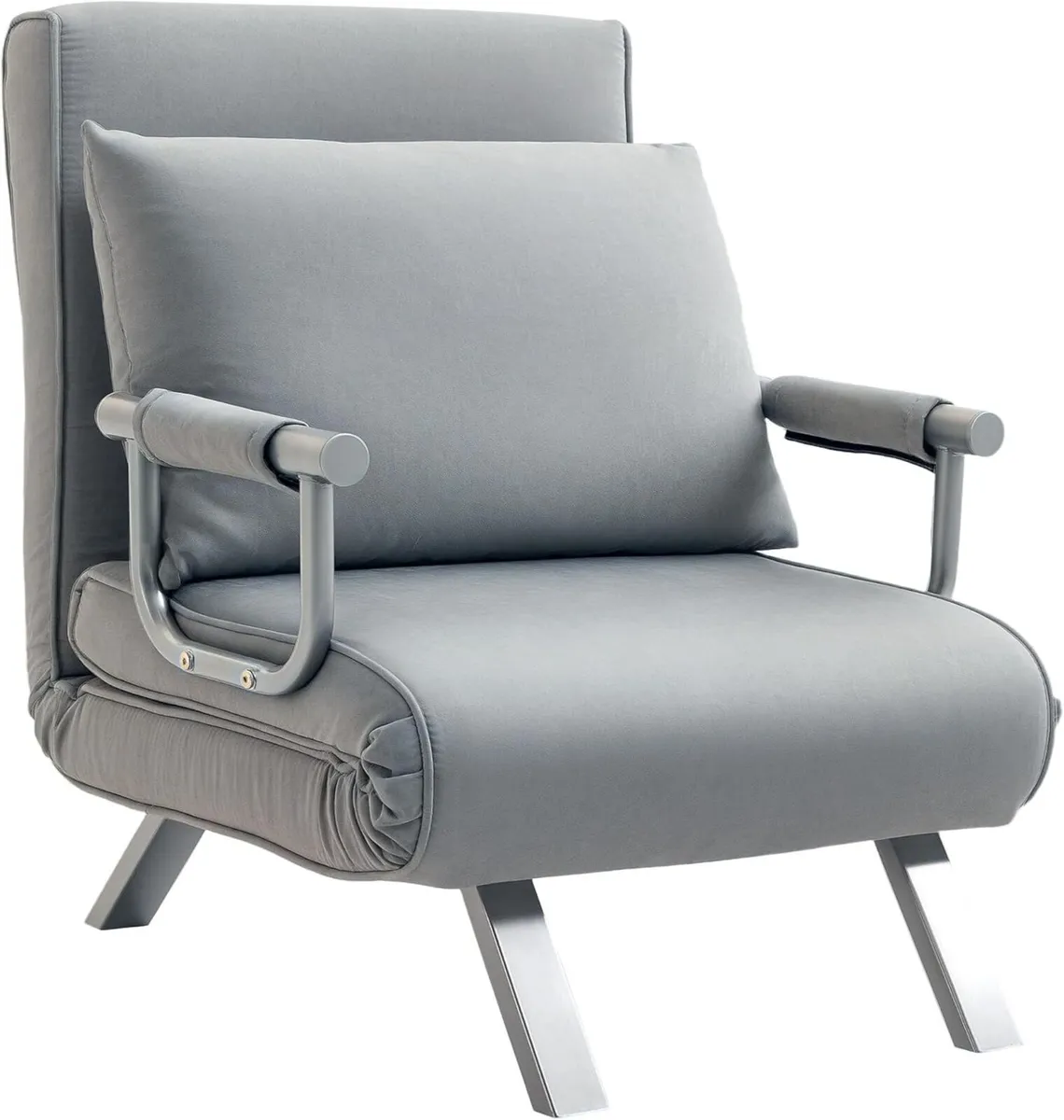 Single Chair Bed Click Clack Convertible Settee - Image 1