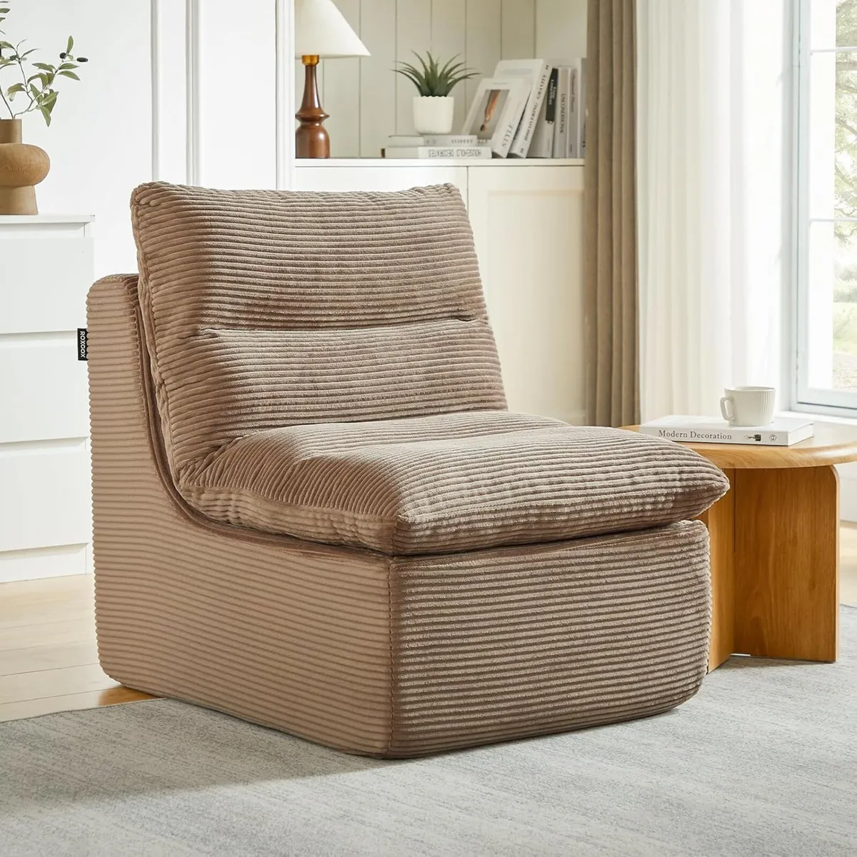 Boneless Chair Fireplace Lounge for Adults Memory - Image 1