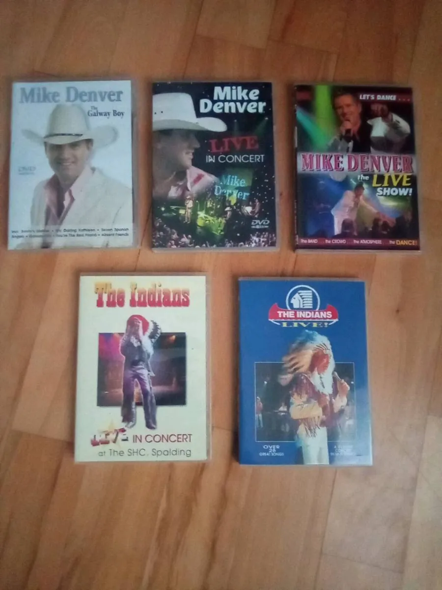 5.  D.V. D S.  OF THE INDIANS AND. MIKE DENVER - Image 1