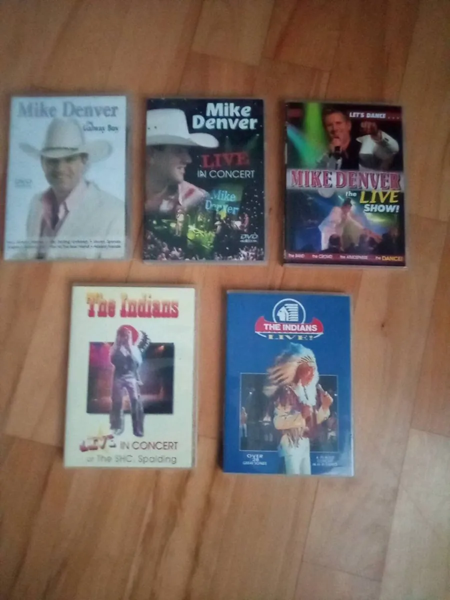 5.  D.V. D S.  OF THE INDIANS AND. MIKE DENVER - Image 2