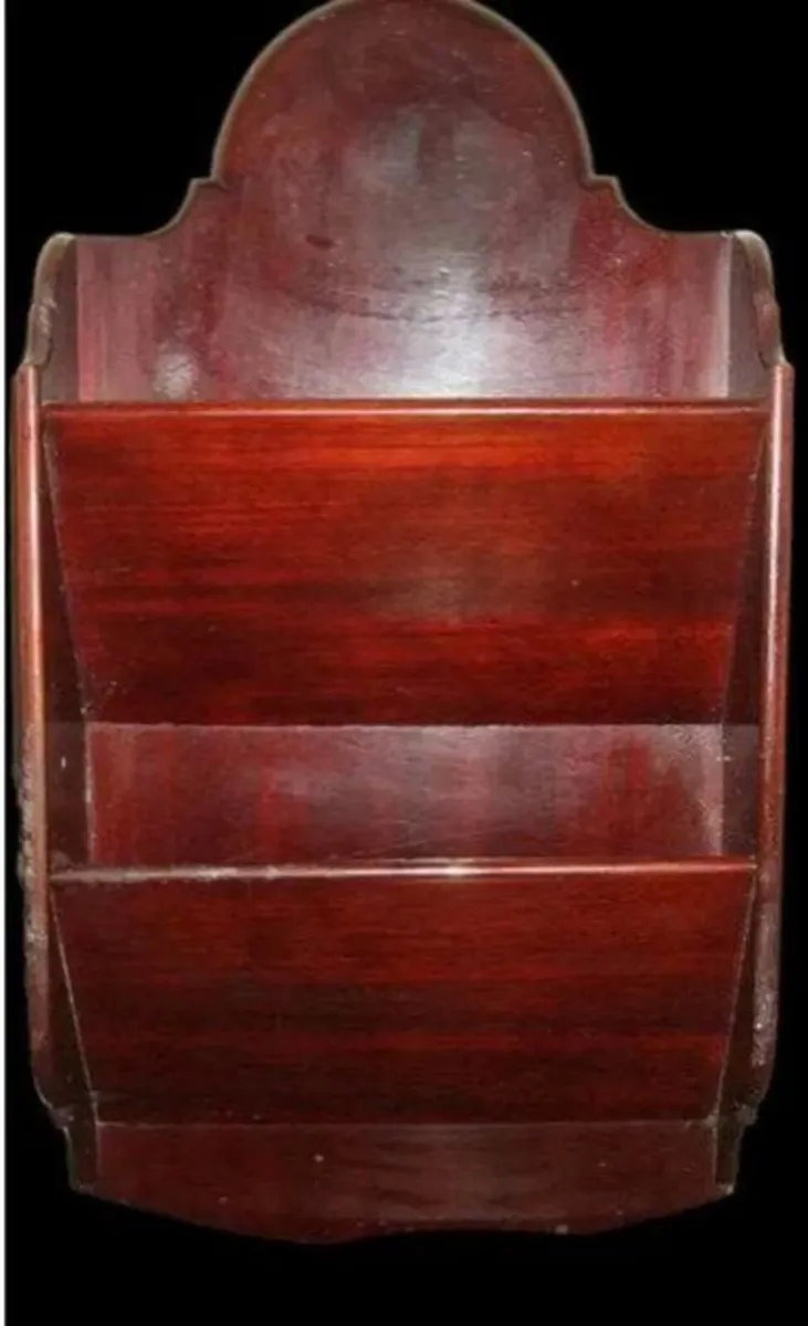 Vintage Wooden Letter Rack - Image 3
