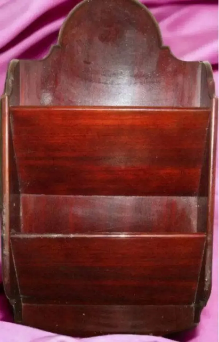 Vintage Wooden Letter Rack - Image 2