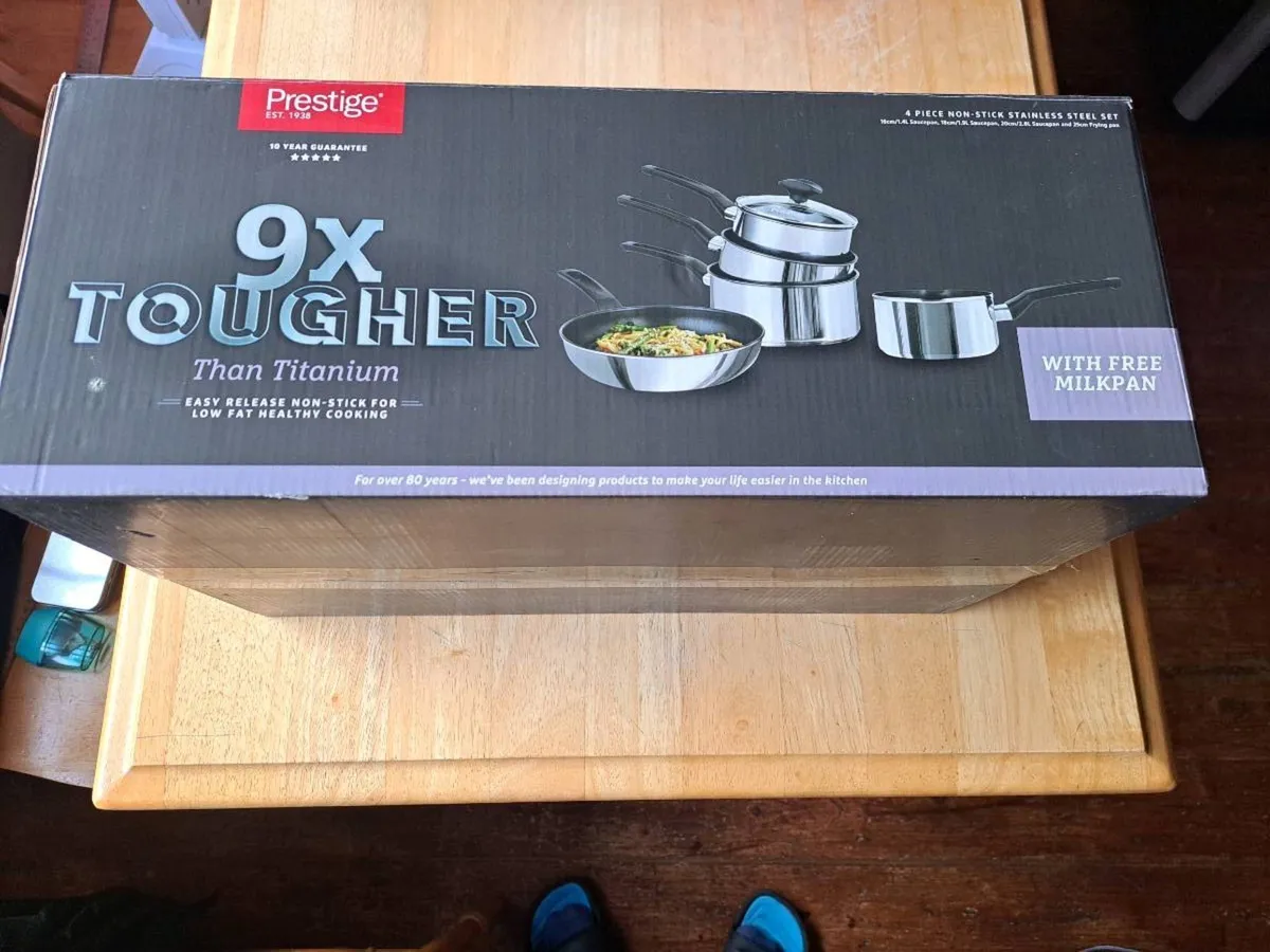 Prestige 5 piece stainless steel - Image 2