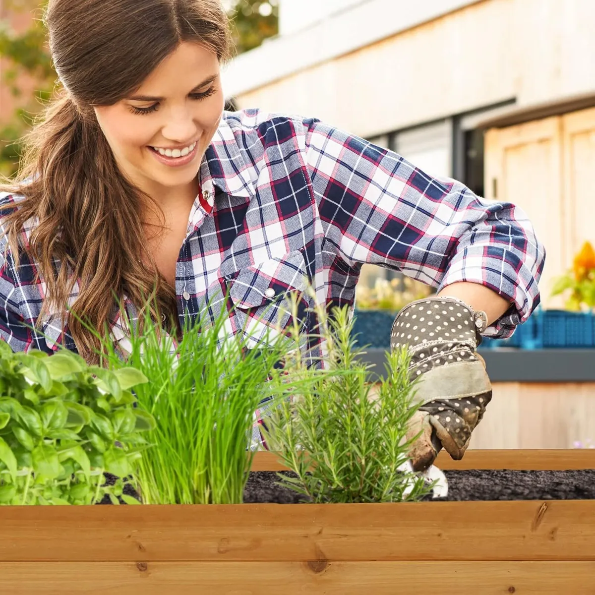 Raised Planter Bed 3 Tiers Tiered Plant HxWxD - Image 4