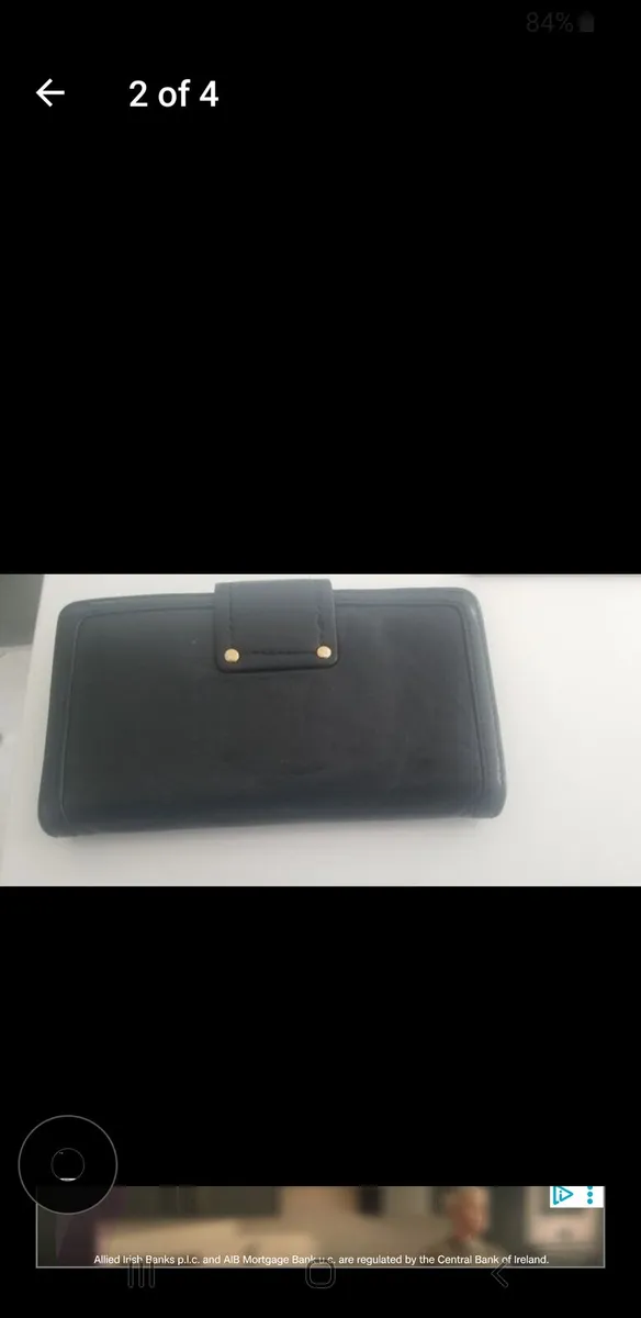 Black Marc Jacobs soft leather ladies wallet/purse - Image 3