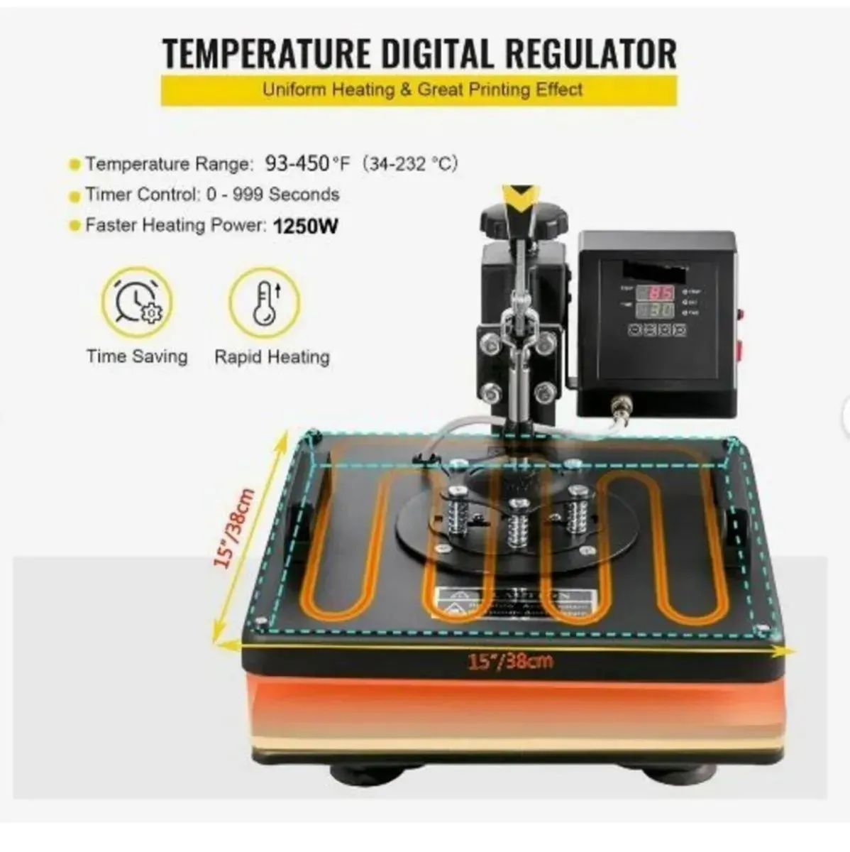Heat Press Machine Combo for T Shirts & Mugs - Image 3