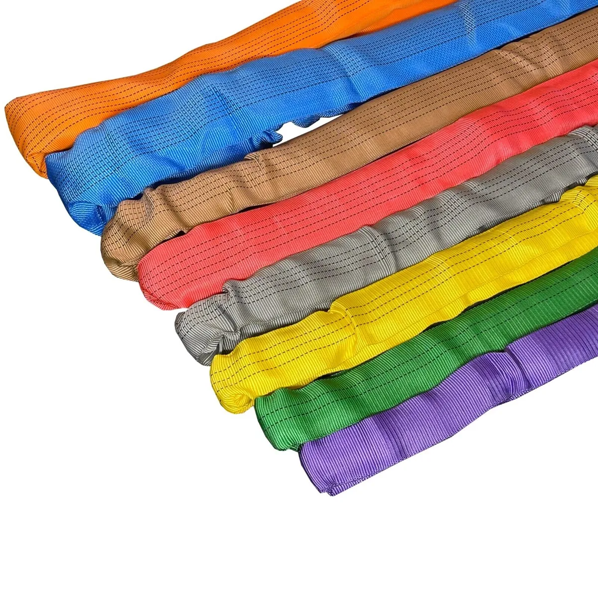 Polyester Endless Round Slings 1T-20T SWL 0.5m-6m - Image 1