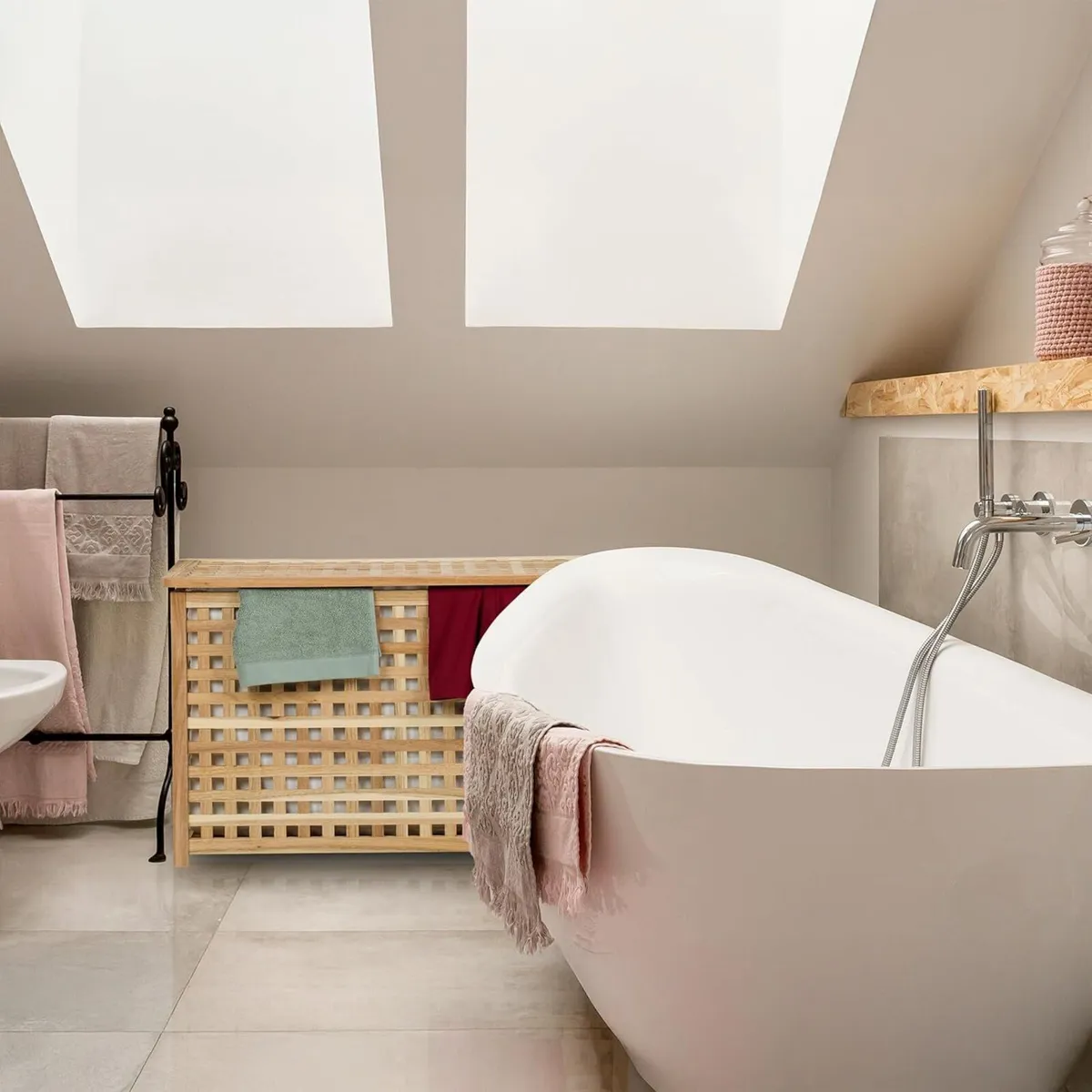 Laundry Chest Removable Inner Bag 90 L HWD - Image 2