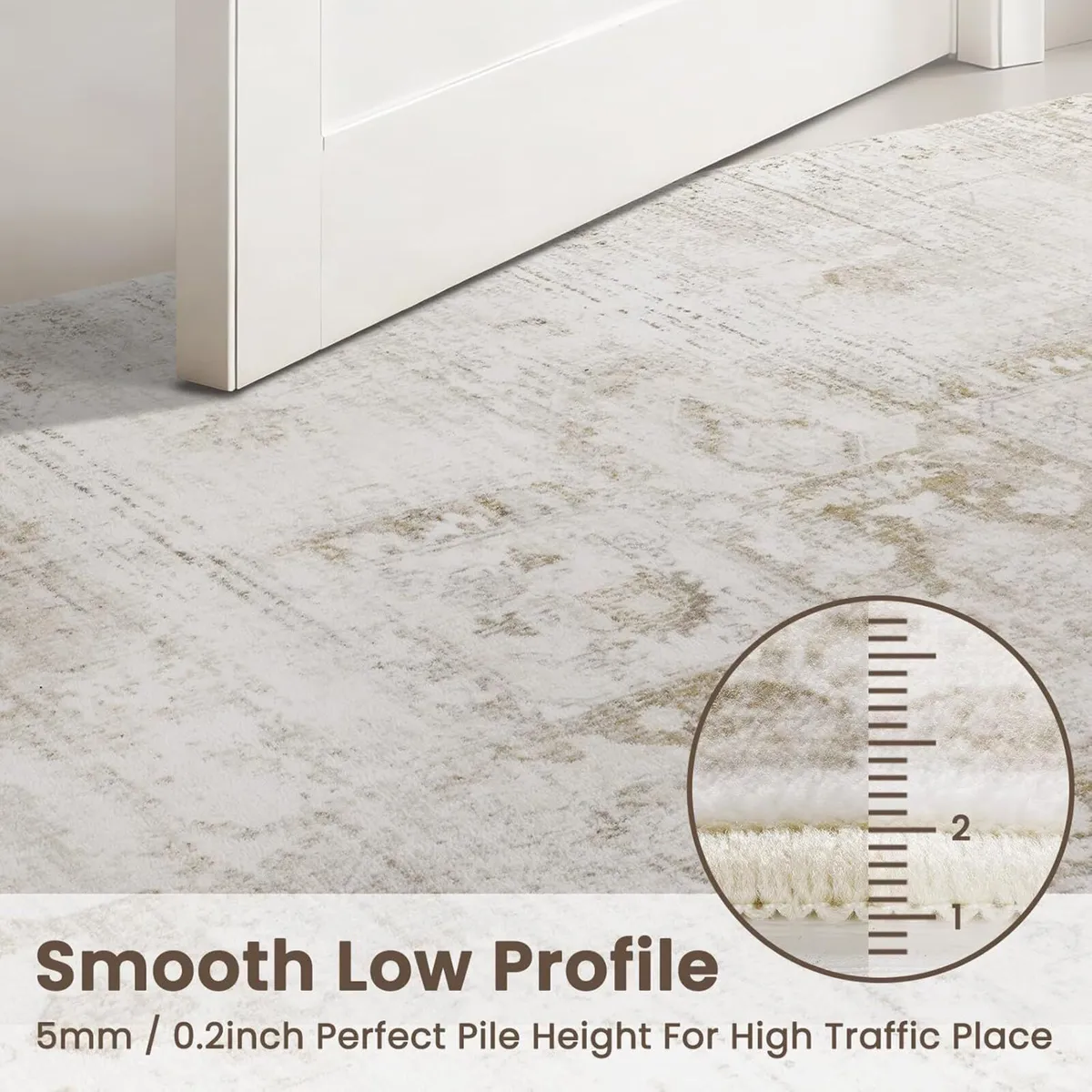 Rugs Living Room Large 200x300 - Machine Washable - Image 4