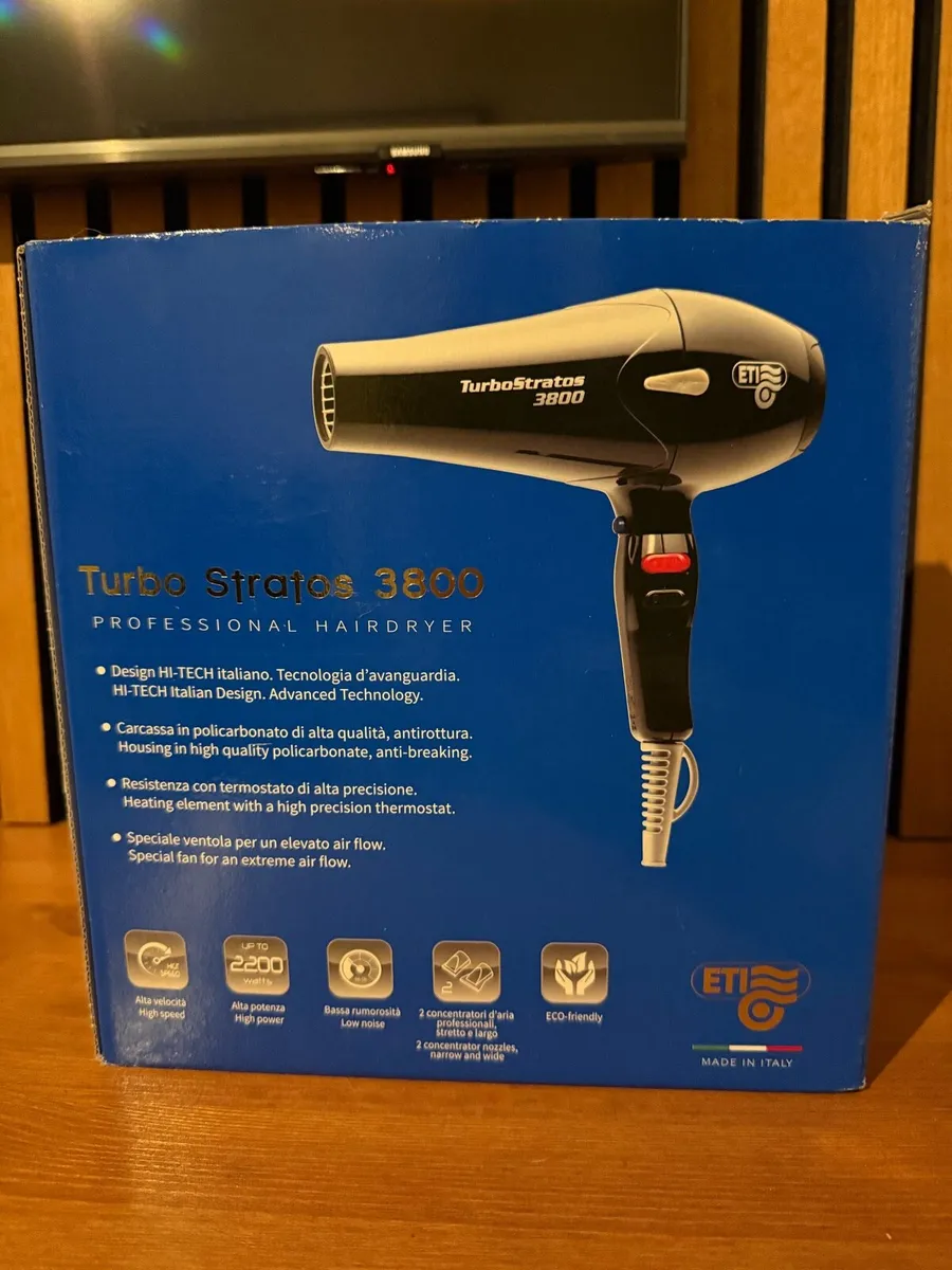 ETI Turbo Stratos 3800 Professional Hairdryer - Image 3