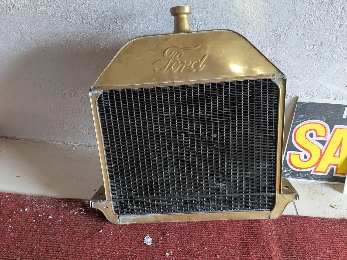 Model T Brass Radiator - Image 1