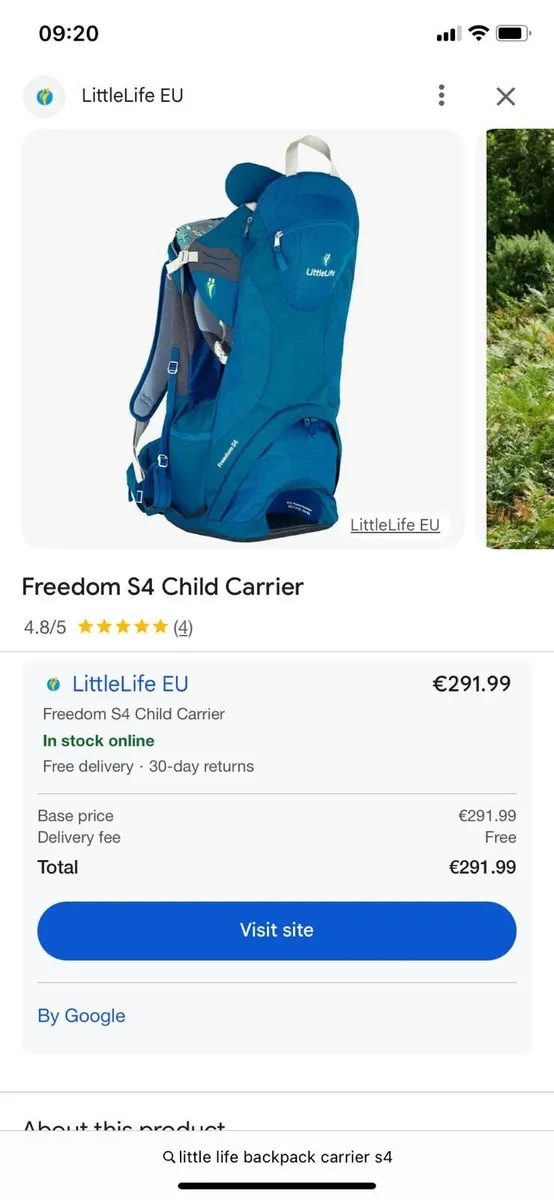 Littlelife S4 Child carrier - Image 4
