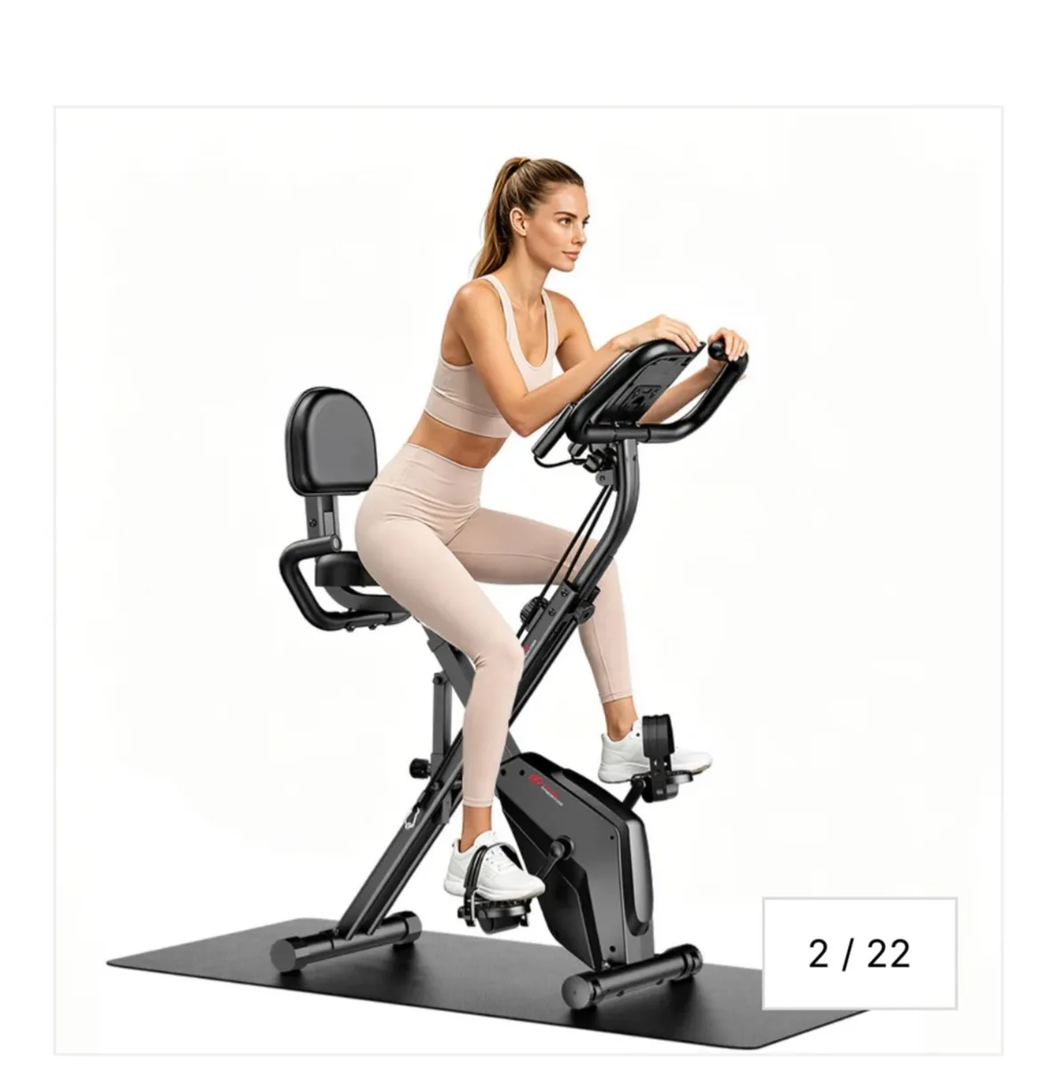 Foldable Exercise Bike -never used - Image 3