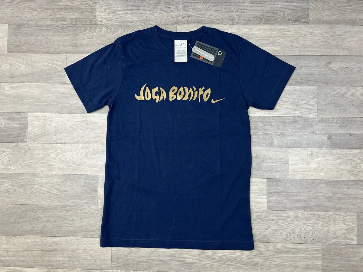 NEW Vintage Nike Joga Bonito Brazil T-Shirt Mens M - Image 1