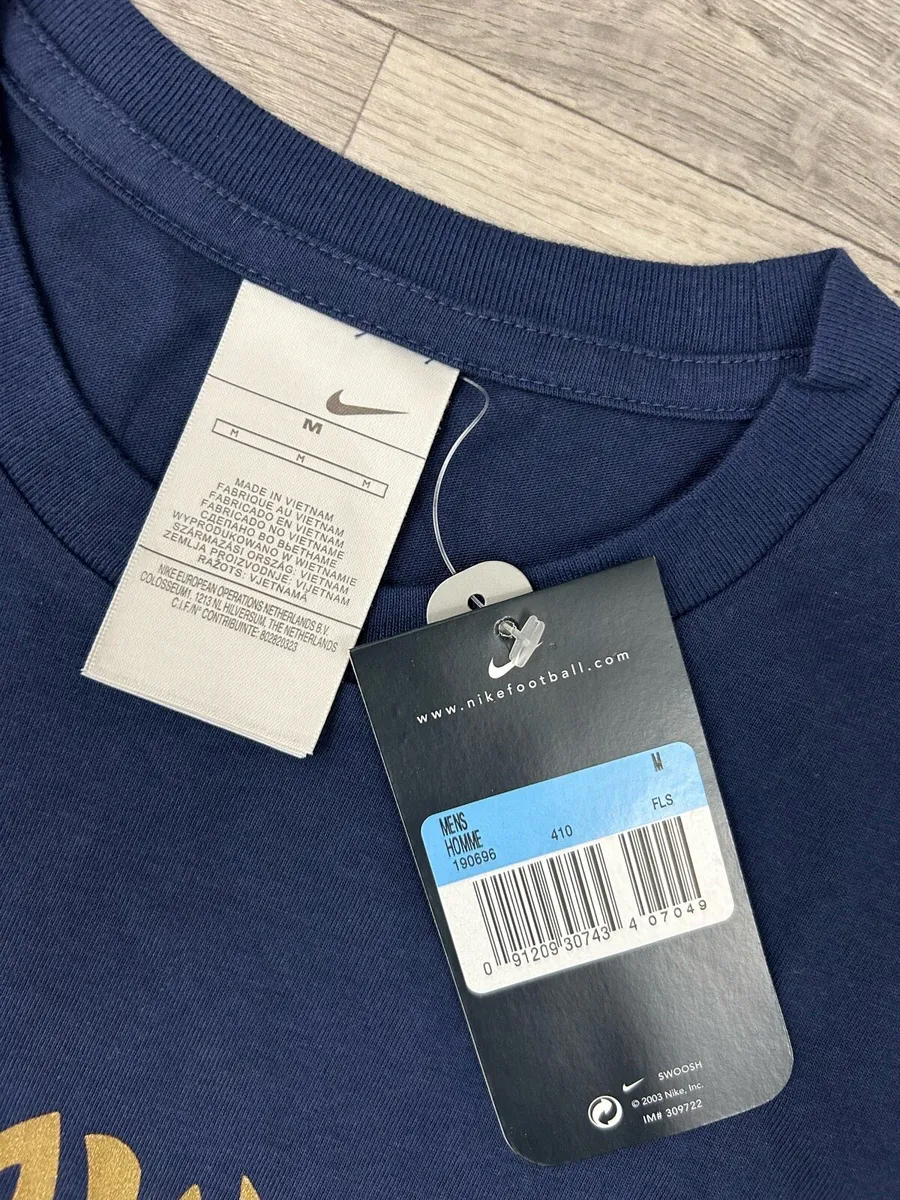 NEW Vintage Nike Joga Bonito Brazil T-Shirt Mens M - Image 4