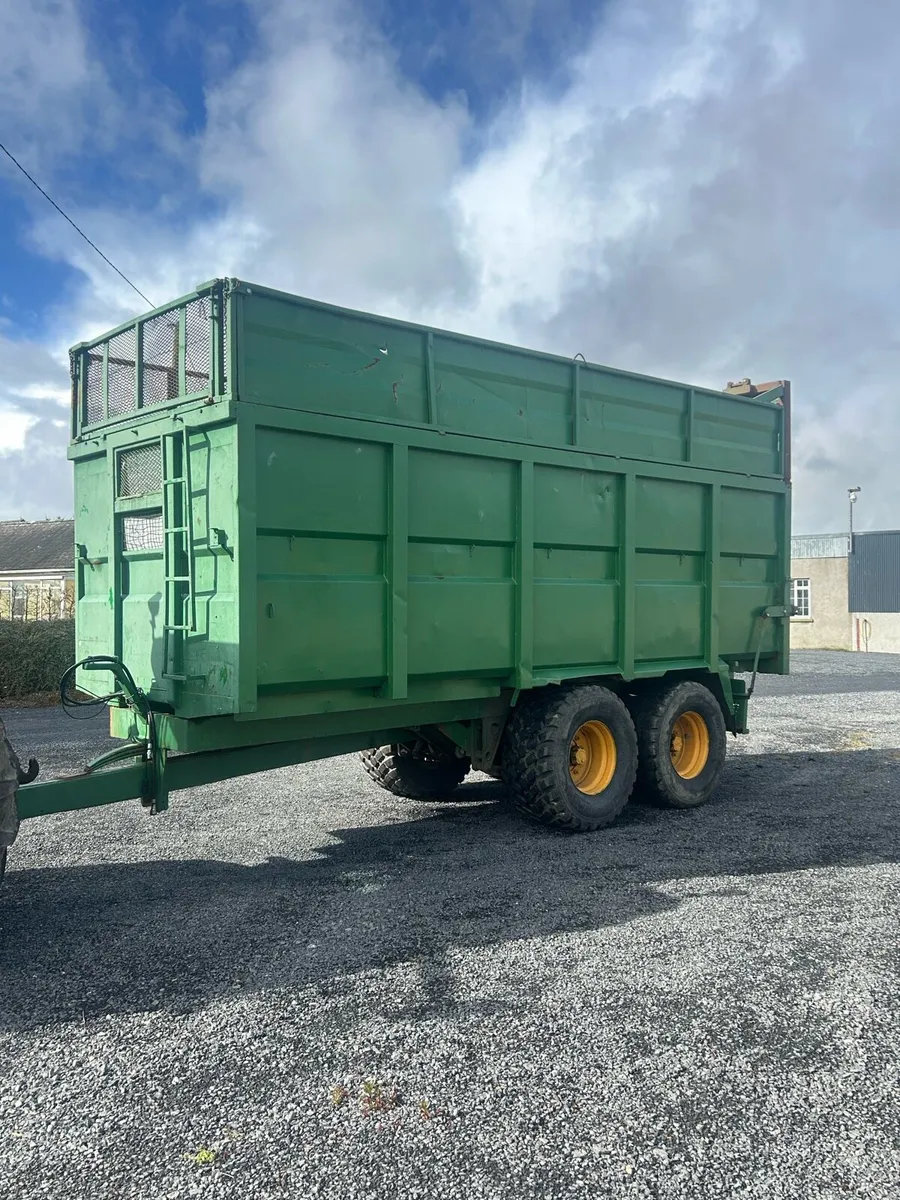 Thorpe 20ft silage trailer - Image 1