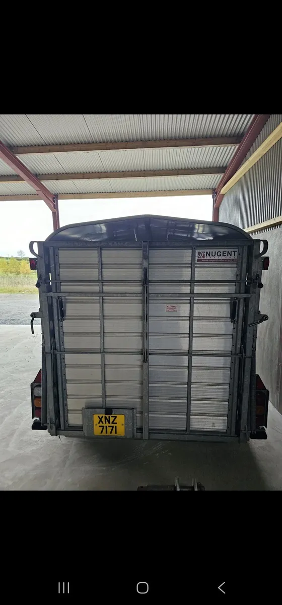 14ft Nugent Trailer c/w Sheep Decks - Image 2