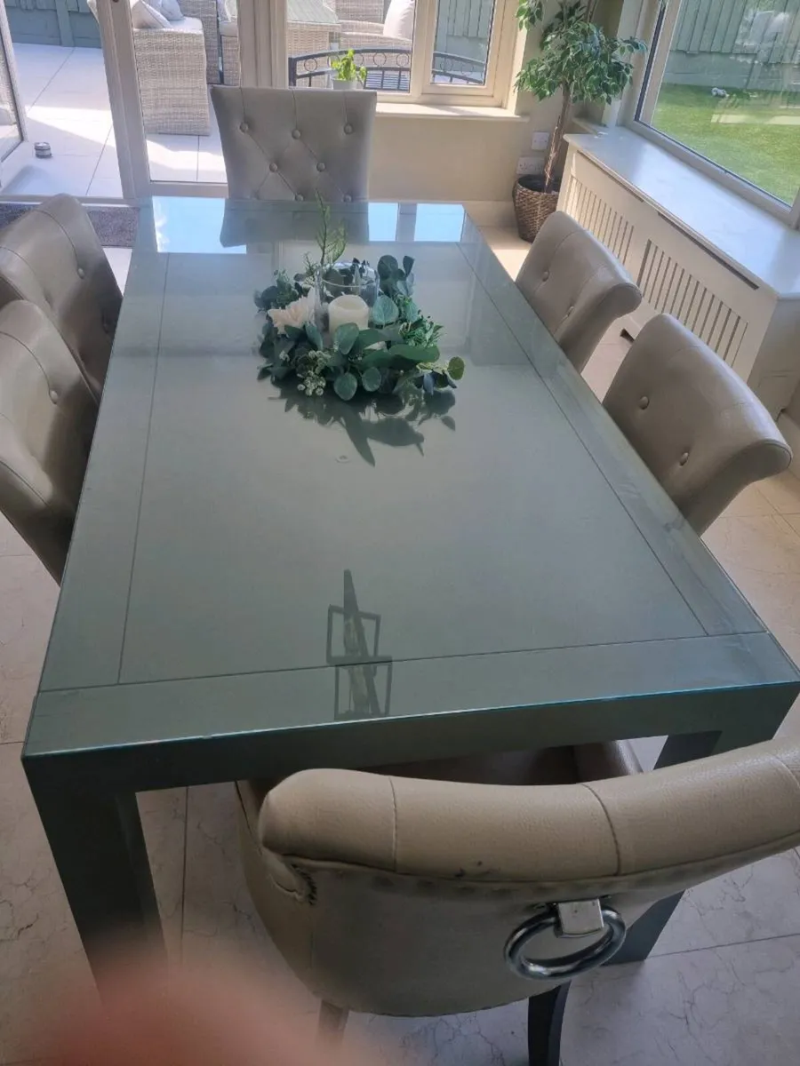 Dining Table 6 Chairs - Image 1