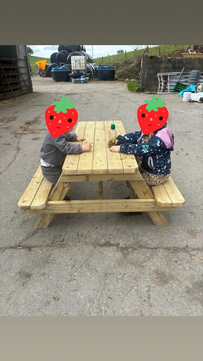 Children picnic table