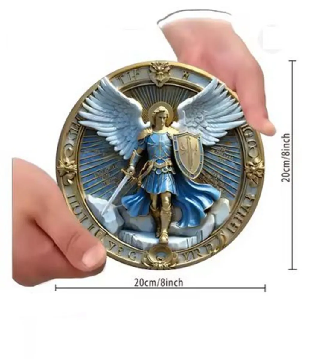 3D-Home Decor - Flat Wooden Disc, Free Post - Image 3