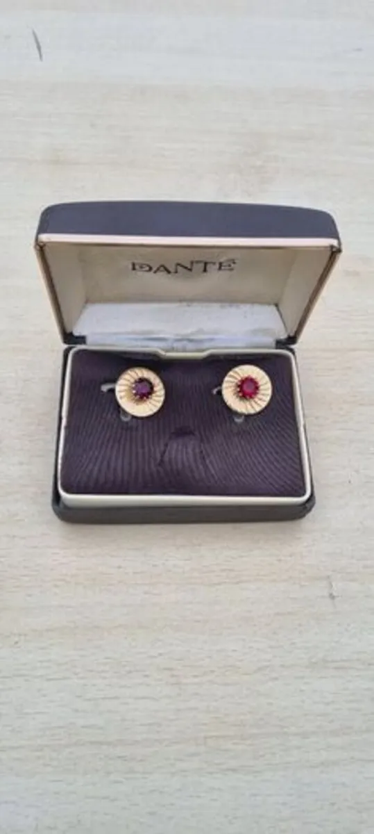 Dante - vintage shirt cufflinks - Image 2