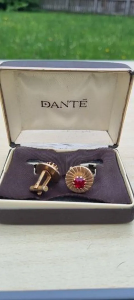 Dante - vintage shirt cufflinks - Image 3