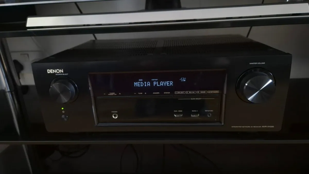 Denon AVR-X1000 surround network AV receiver - Image 4