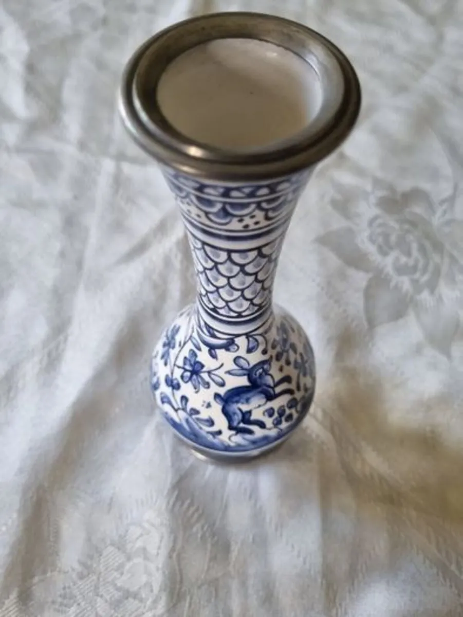 Vintage C.I.A. Coimbra Portugal vase - Image 3