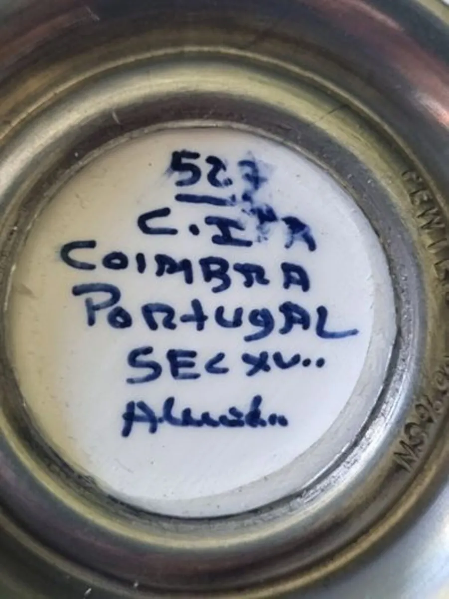 Vintage C.I.A. Coimbra Portugal vase - Image 4