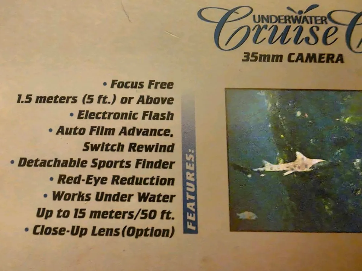 VIVITAR UNDERWATER CRUISE, Brand New 35mm CAMERA ! - Image 4